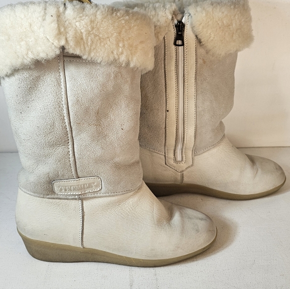 Tecnica Made in Italy Shearling Cuff Winter Boots EU 40 US 9 Women's Waterproof - Picture 4 of 12